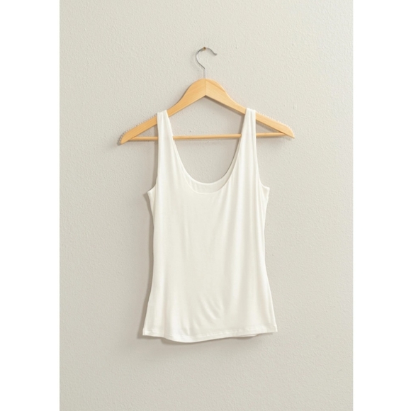 #405 🛑M,L BOHO CHIC TRENDY SCOOP Neck Tank Top - Picture 10 of 15